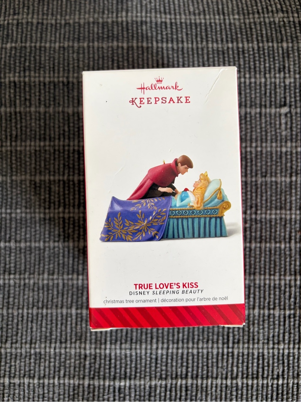 Hallmark Keepsake Disney Sleeping Beauty True Love's Kiss Ornament 2014 Plastic
